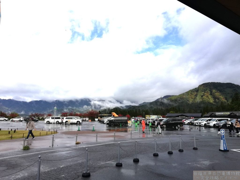 第1駐車場　（連休最終日8時30分）