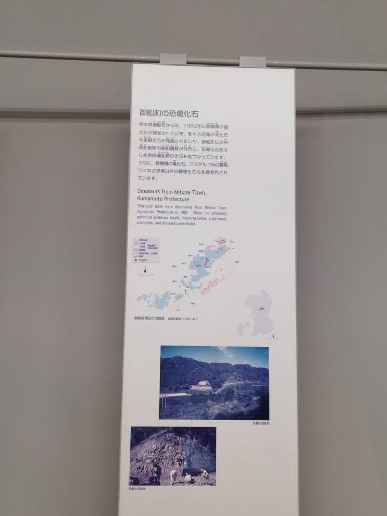 御舟町の恐竜化石