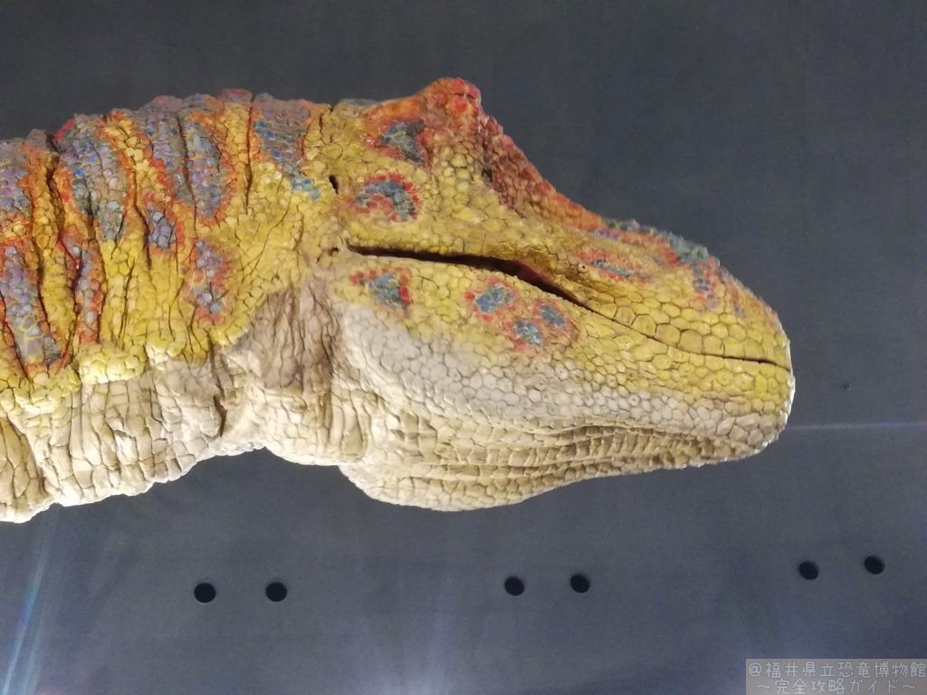 ティラノサウルスロボット横顔