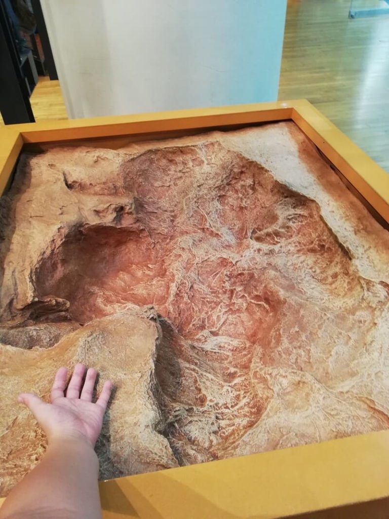 ティラノサウルスの足跡