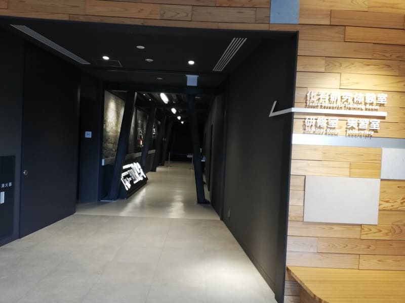 化石研究体験室