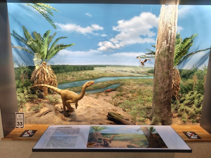 手取層群の環境ジオラマ