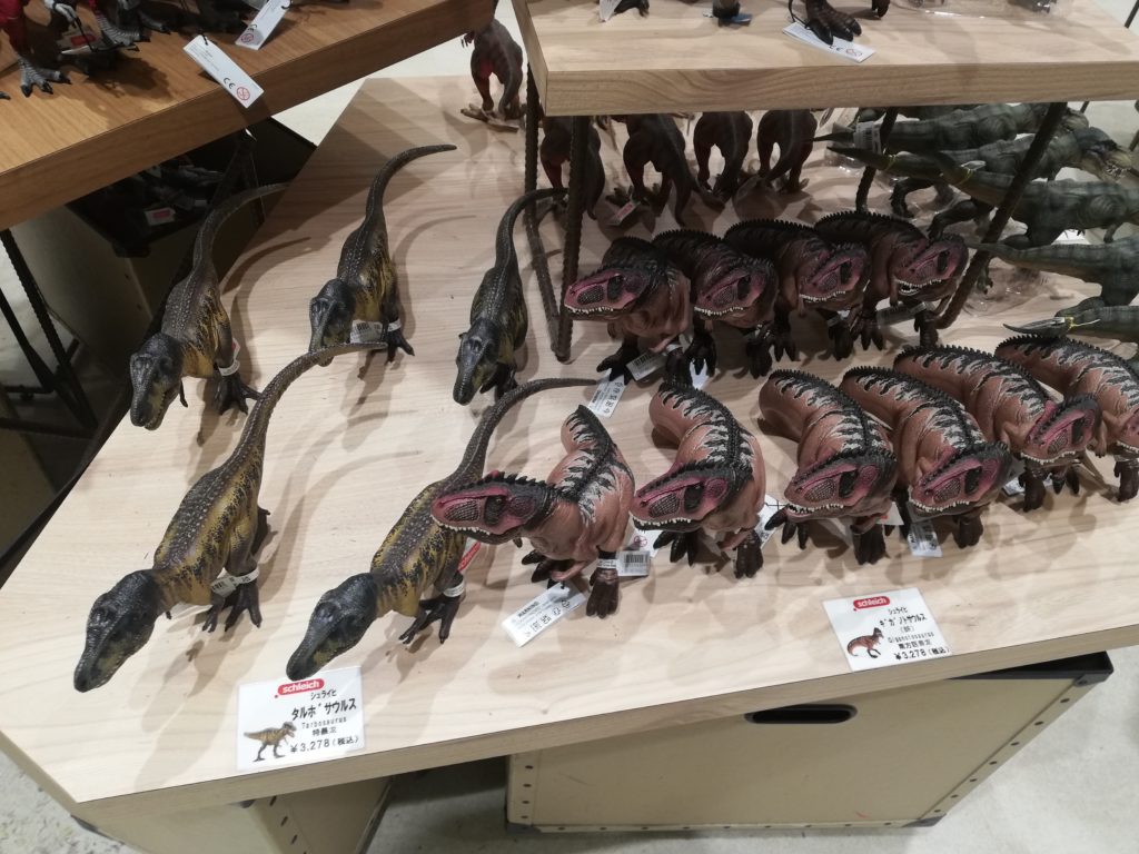 シュライヒ　タルボサウルス/ギガノトサウルス