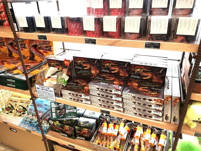 ダイナソーチョコレート/昆布のお土産　福井恐竜王国/恐竜のカヲリ（コーヒー）