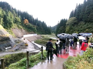 野外恐竜博物館　現場調査