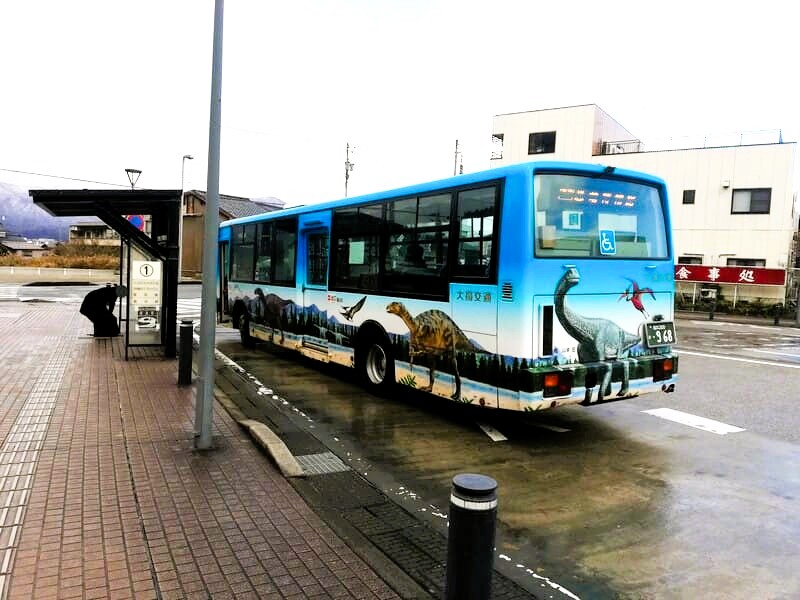 福井県立恐竜博物館　路線バス