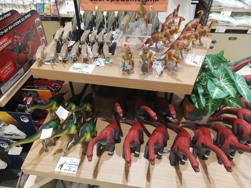 サファリ社・シュライヒ　ブラキオサウルス/コレクタ　フクイサウルス/パラサウロロフス