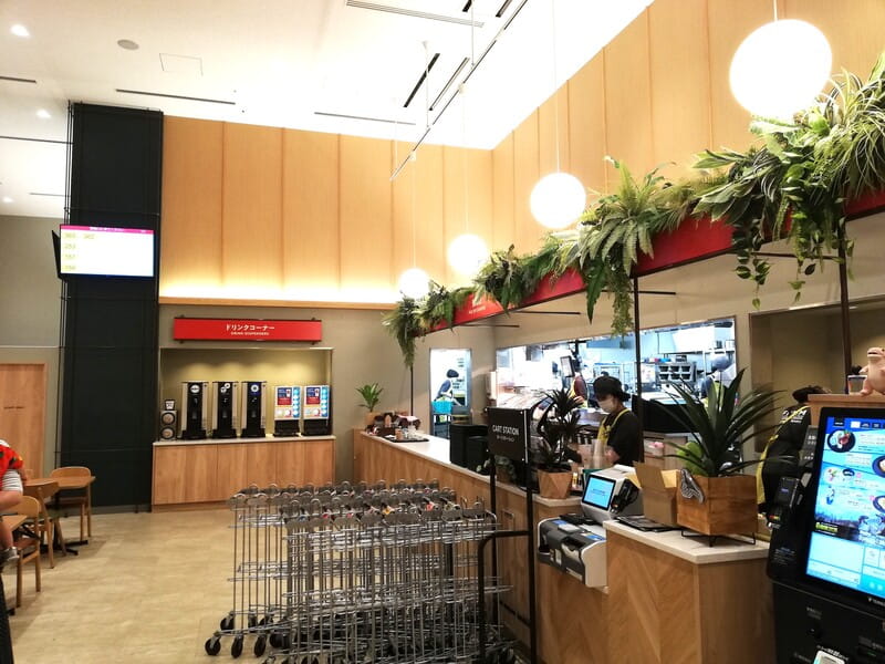 福井県立恐竜博物館レストラン　カウンター