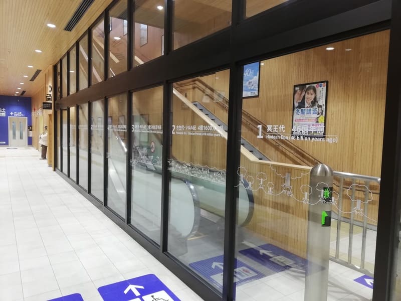 えちぜん鉄道福井駅　通路