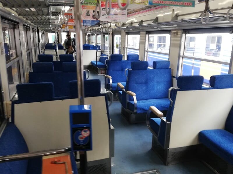 えちぜん鉄道　車内