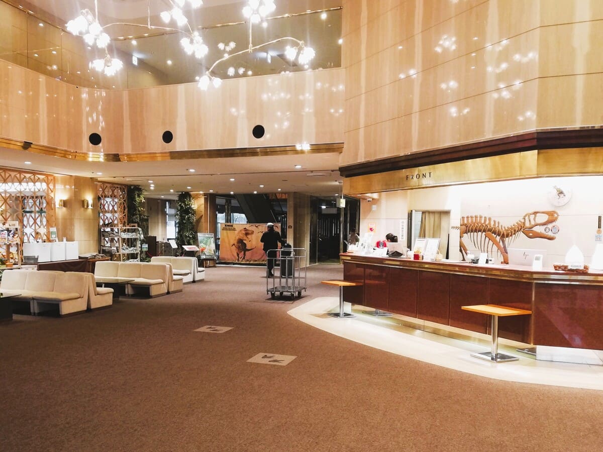 勝山ニューホテル　ロビー