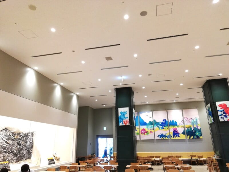 福井県立恐竜博物館　レストラン