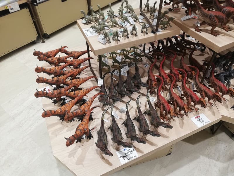 パポ社・シュライヒ　アロサウルス/シュライヒ　カルノタウルス/コレクタ社　ヴェロキラプトル