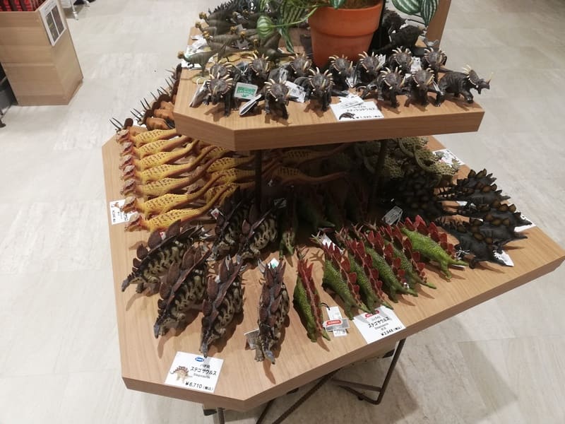 パポ社・シュライヒ　ステゴサウルス/シュライヒ　パキケファロサウルス/コレクタ社　スティラコサウルス