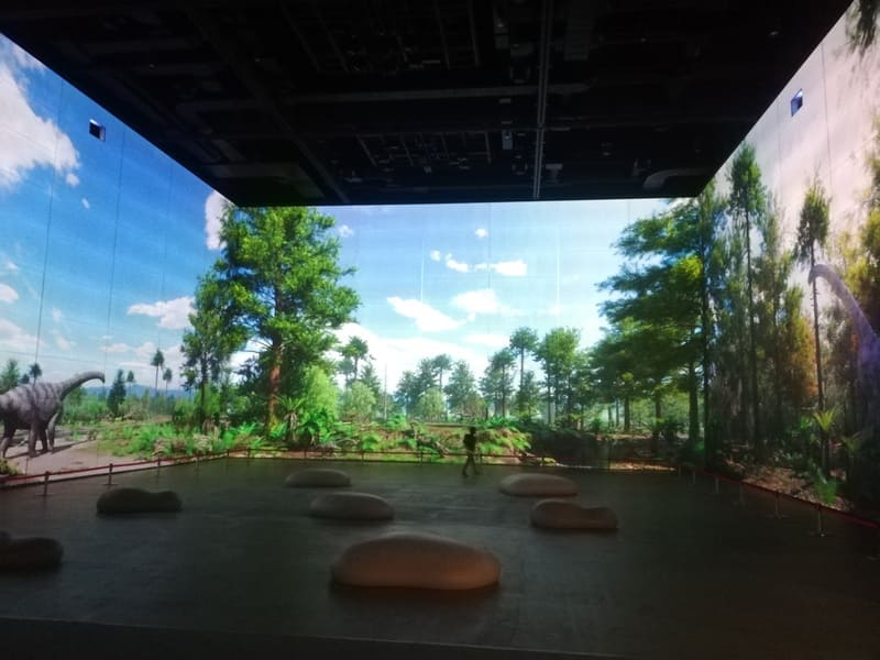 新館　3面ダイノシアター