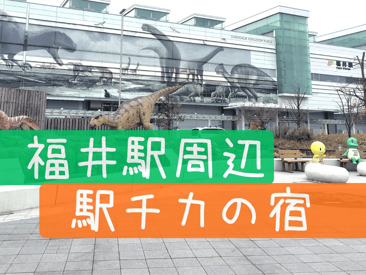 福井駅周辺の宿泊施設　ホテル